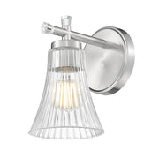 Belle 1 Light 5.25" Wall Sconce in Brushed Nickel