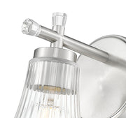 Belle 1 Light 5.25" Wall Sconce in Brushed Nickel