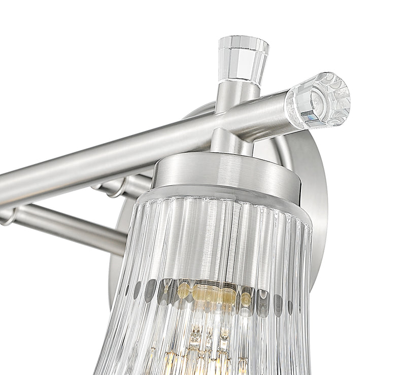 Belle 2 Light 16" Vanity in Brushed Nickel