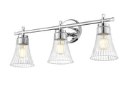 Belle 3 Light 24" Vanity in Chrome