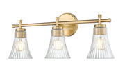Belle 3 Light 24" Vanity in Modern Gold
