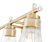 Belle 3 Light 24" Vanity in Modern Gold