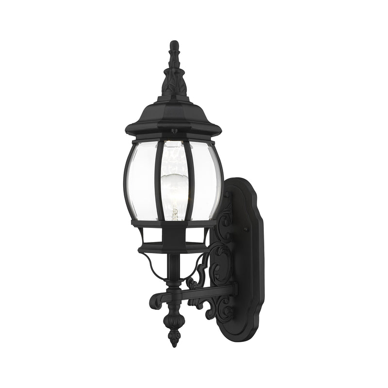 Frontenac Small 20" Outdoor Wall Lantern in Textured Black