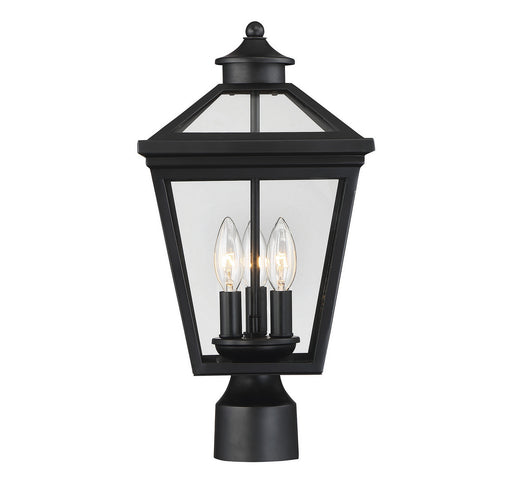 Ellijay 3-Light Outdoor Post Lantern - Lamps Expo