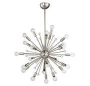 Galea 24-Light Chandelier in Polished Nickel
