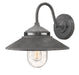 Atwell Small Wall Mount Sconce in Aged Zinc