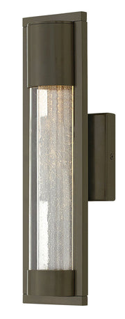 Mist Small Outdoor Wall Sconce in Bronze