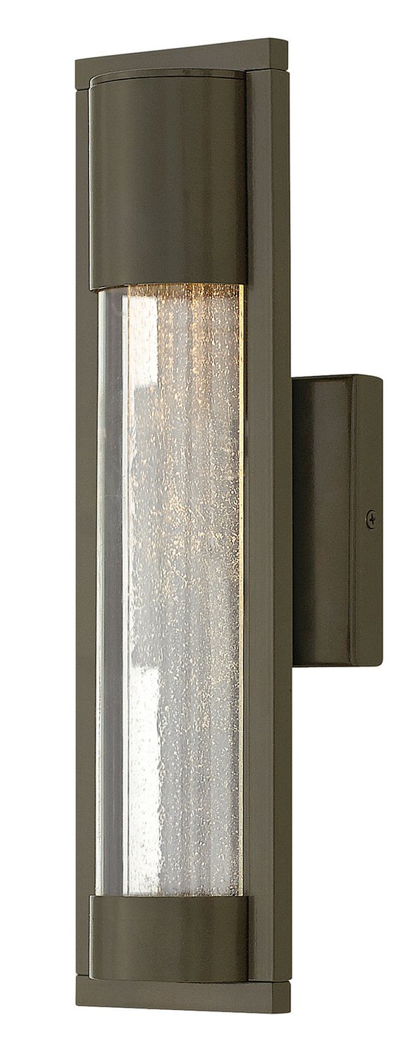 Mist Small Outdoor Wall Sconce in Bronze