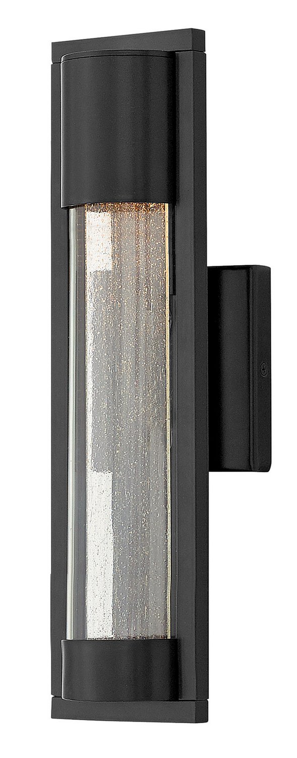 Mist Small Outdoor Wall Sconce in Satin Black