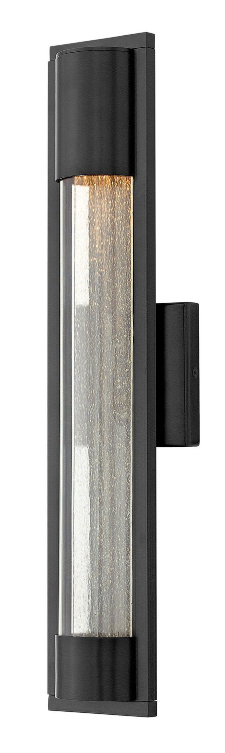 Mist Large Outdoor Wall Sconce in Satin Black