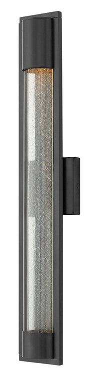 Mist Extra Large Outdoor Wall Sconce in Satin Black