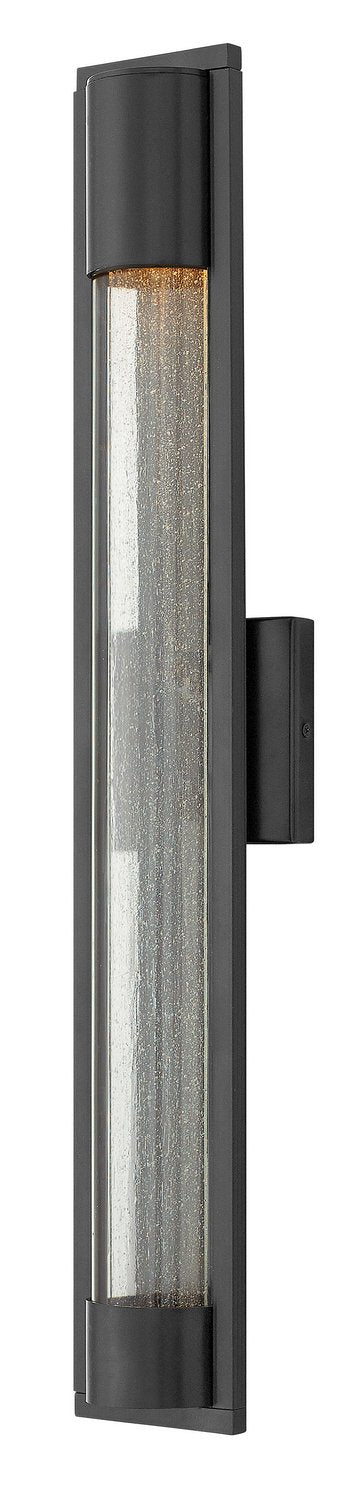 Mist Extra Large Outdoor Wall Sconce in Satin Black