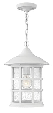 Freeport Outdoor Hanging Lantern in Classic White