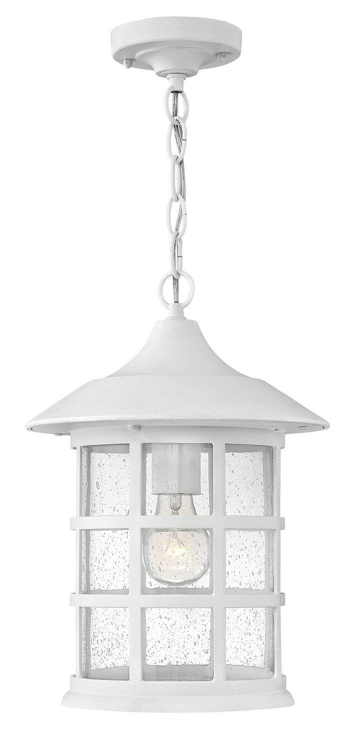 Freeport Outdoor Hanging Lantern in Classic White