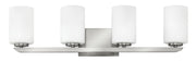 Kyra 4-Light Bath Vanity Light in Brushed Nickel