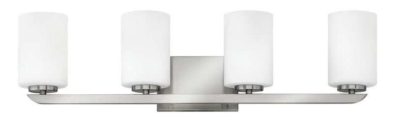 Kyra 4-Light Bath Vanity Light in Brushed Nickel