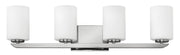Kyra 4-Light Bath Vanity Light in Polished Nickel