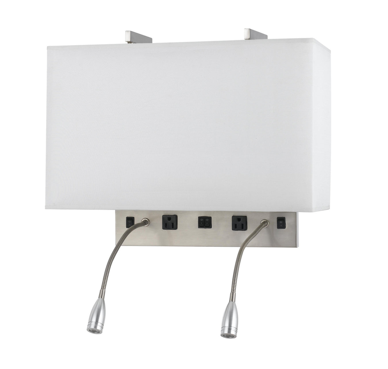 Uni-Pack Four Light Wall Lamp In Brushed Steel