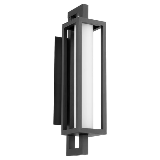 Parlor 22" LED Outdoor Wall Lantern in Textured Black