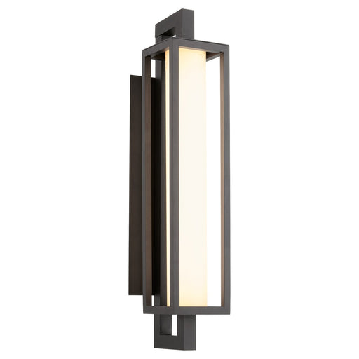 Parlor 28" LED Outdoor Wall Lantern in Textured Black