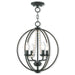 Arabella 4-Light Convertible Mini Chandelier/Ceiling Mount - Lamps Expo