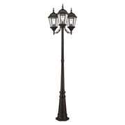 Hamilton 3-Light Outdoor Post Light in Bronze