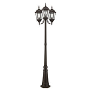 Hamilton 3-Light Outdoor Post Light in Bronze