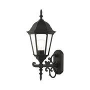 Hamilton Small 19.5" Outdoor Wall Lantern in Textured Black