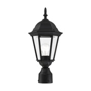 Hamilton Small Outdoor Post Light in Textured Black