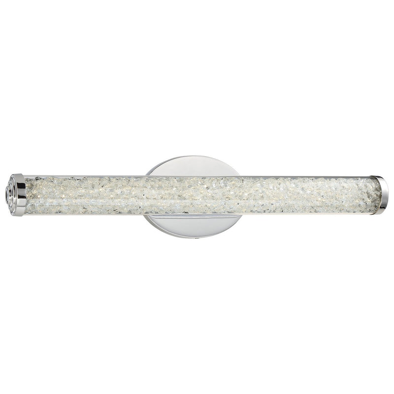 Diamonds 24" LED Bath Vanity Light in Chrome