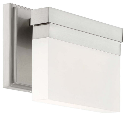 Skinny LED Bath Sconce in Brushed Nickel