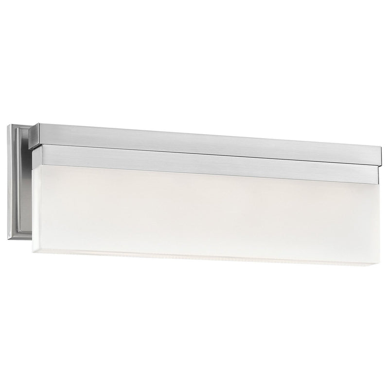 Skinny 17" LED Bath Vanity Light in Brushed Nickel