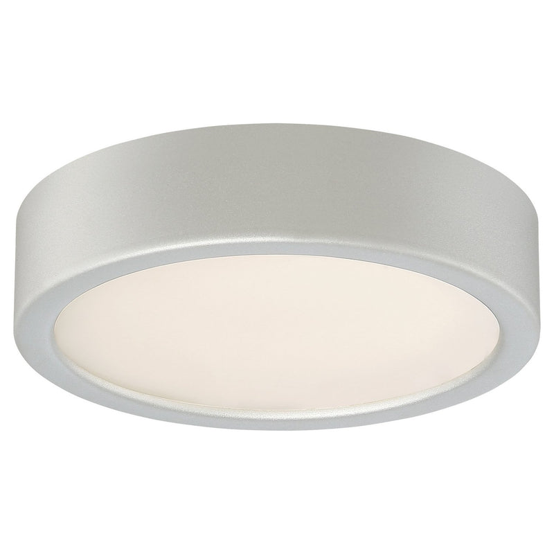 George Kovacs 6" LED Flush Mount in Silver