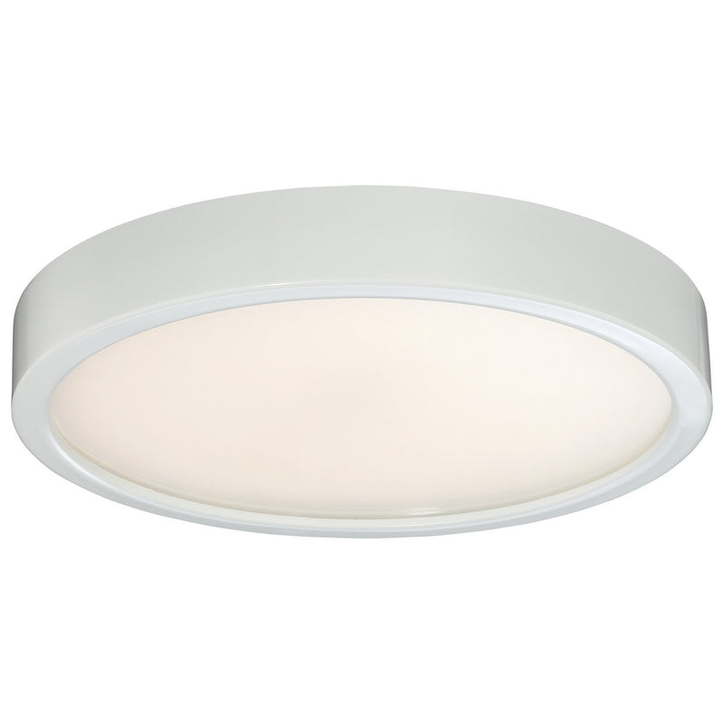 George Kovacs 8" LED Flush Mount in White
