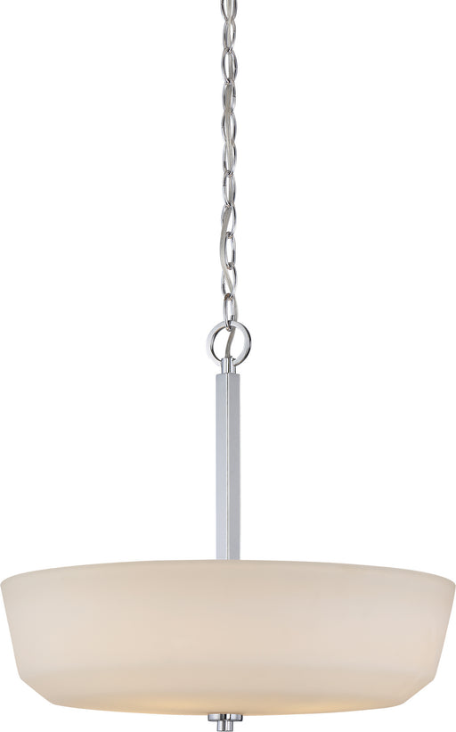 Willow 4-Light Pendant in Polished Nickel