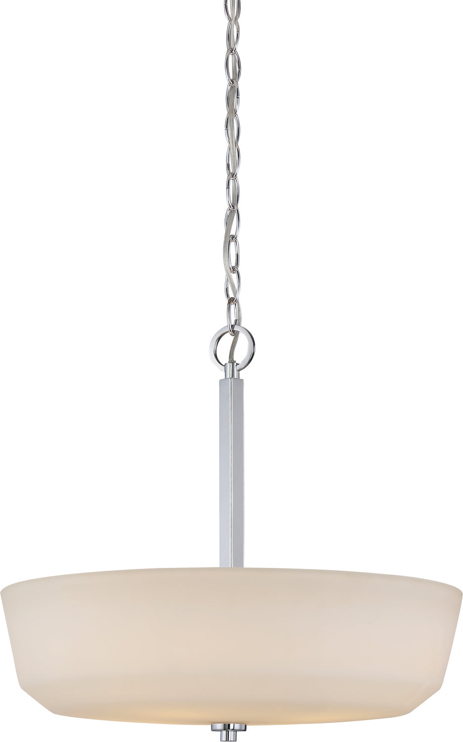 Willow 4-Light Pendant in Polished Nickel