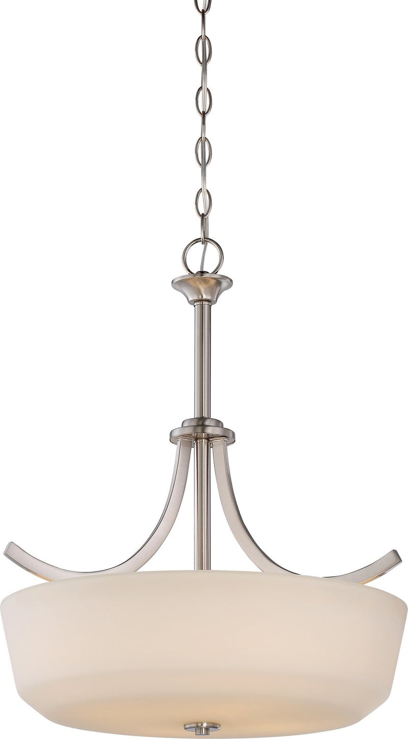Laguna 4-Light Pendant in Brushed Nickel