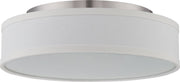 Heather LED Flush Mount in Brushed Nickel
