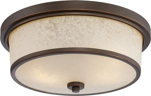 Diego LED Outdoor Flush in Mahogany Bronze