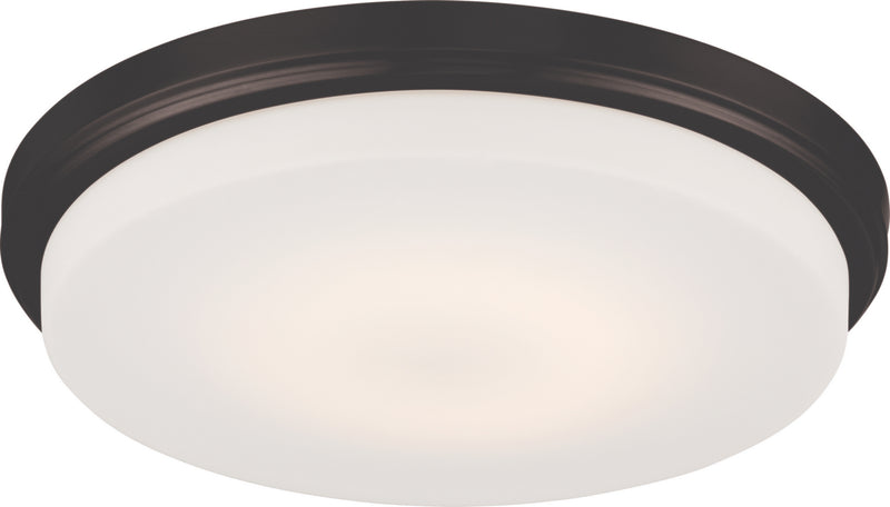 Dale LED Flush in Mahogany Bronze
