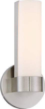 Bond Small LED Bath Sconce in Brushed Nickel