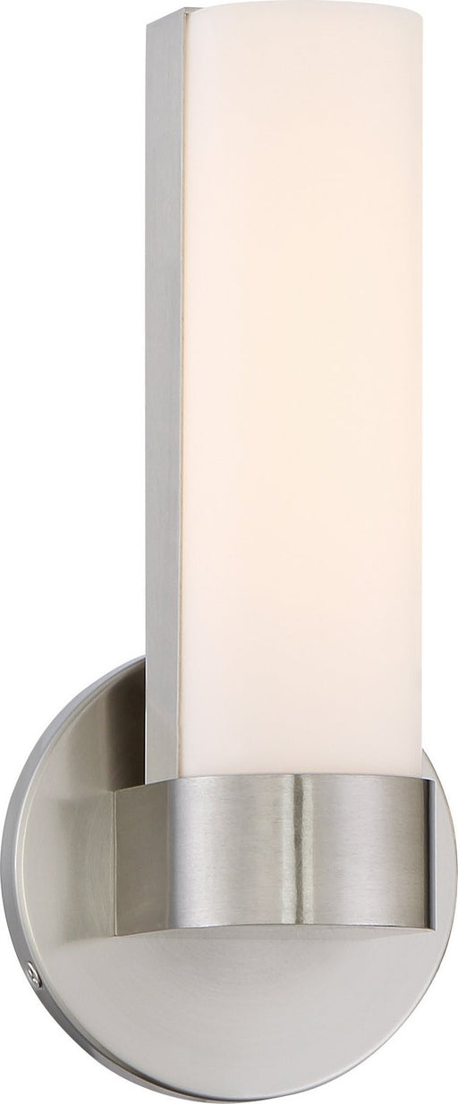 Bond Small LED Bath Sconce in Brushed Nickel