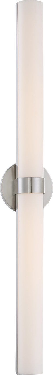 Bond 2-Light 37" LED Bath Vanity Light in Brushed Nickel