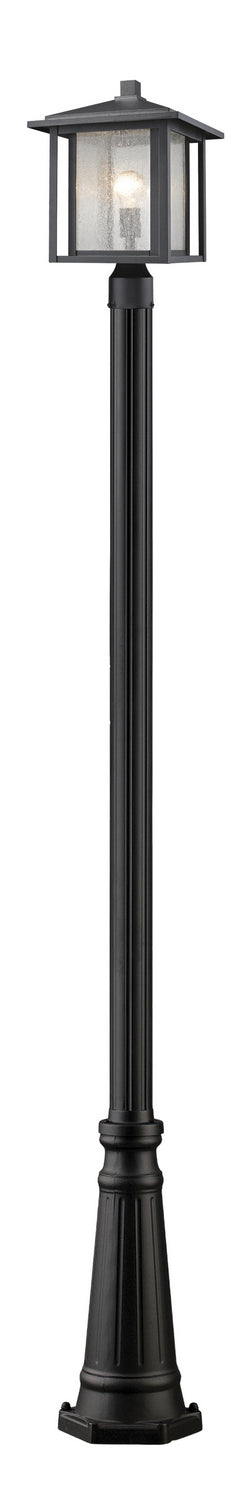 Aspen 1 Light Outdoor in Black (519P Mount - incl.)