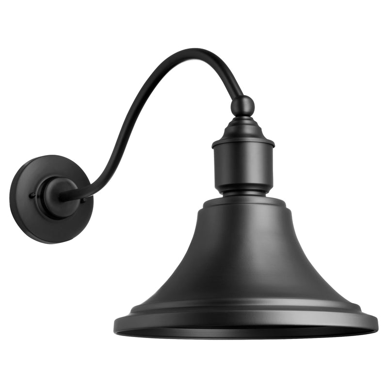 Industrial 27" Extension Outdoor Barn Light in Black
