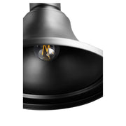 Industrial 27" Extension Outdoor Barn Light in Black