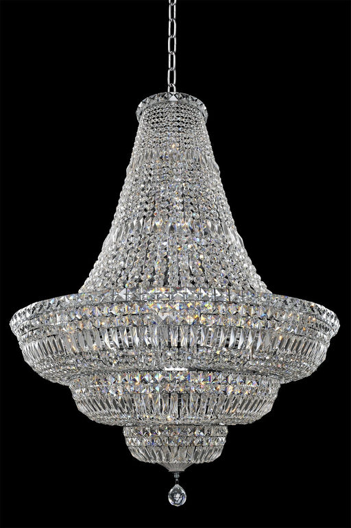 Betti 33-Light Chandelier in Polished Chrome
