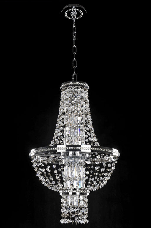 Capri 4-Light Chandelier in Polished Chrome
