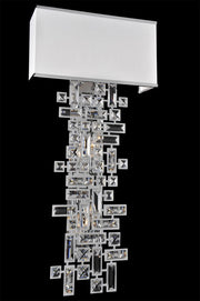 Vermeer 6-Light Wall Sconce in Polished Chrome