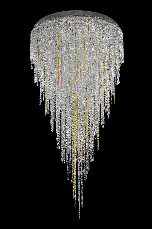 Tenuta 21-Light Pendant in Polished Chrome